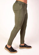 Calça masculina alfaiataria Skinny
