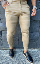 Calça masculina alfaiataria Skinny