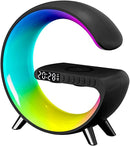 Luminária G-Speaker Power: Carregador Por Indução, Luz RGB e Som de Qualidade